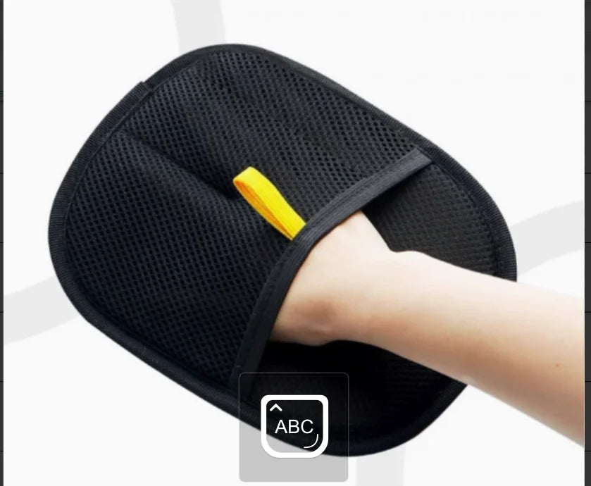Pet Hair Removal Glove Reusable Double Sided Anti Static Pet Grooming Mitt Soft Brush Tool For Dogs Cats Remove Fur From Furniture Carpet Clothes